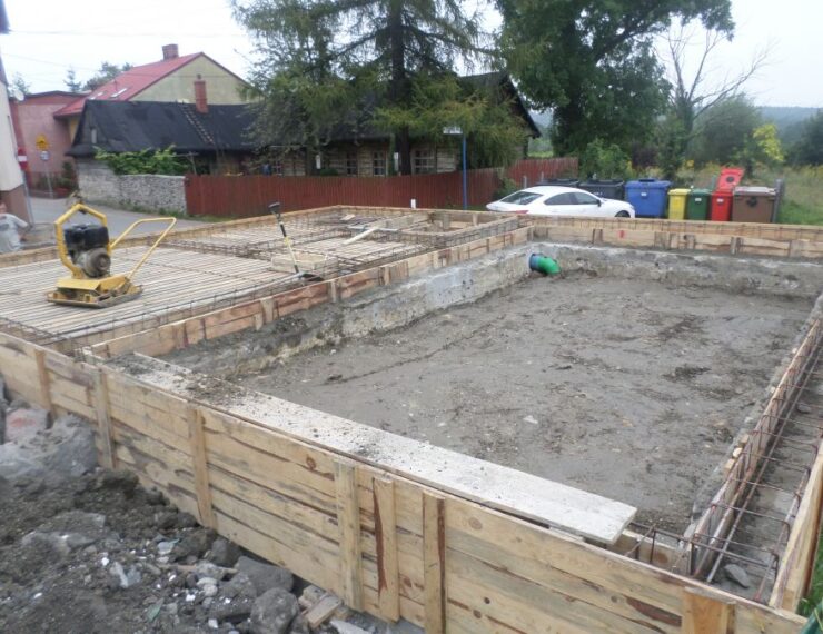 Budowa domu w Sławkowie