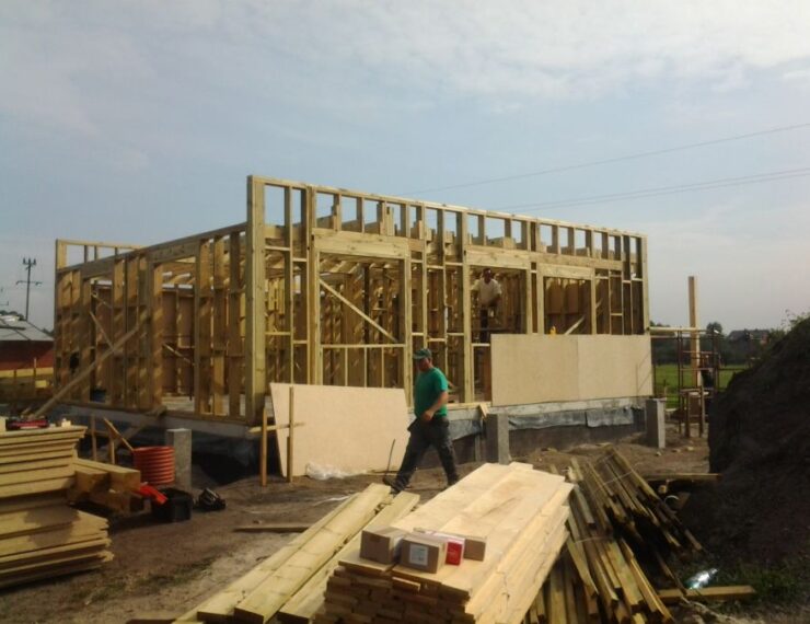 Budowa domu w Imielinie