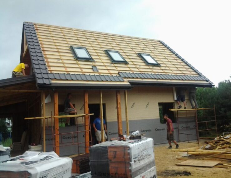 Budowa domu w Imielinie