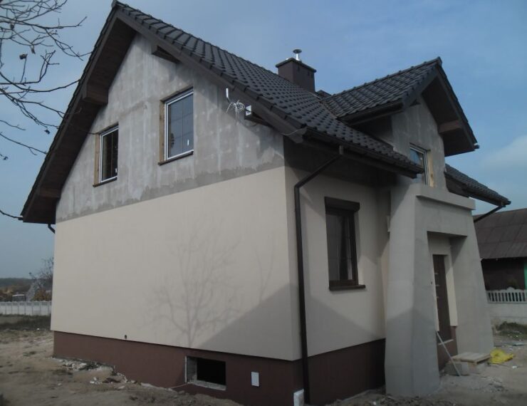 Budowa domu w Przełaju