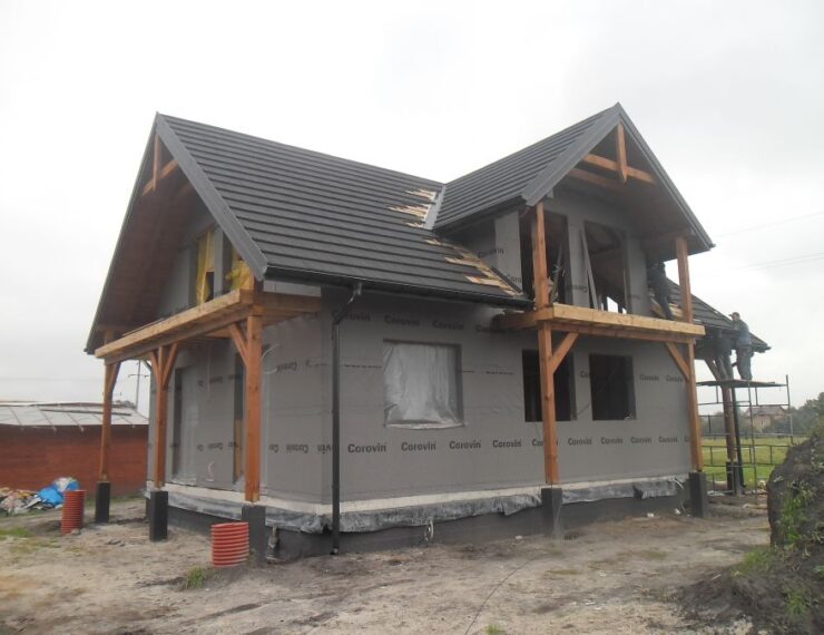 Budowa domu w Imielinie