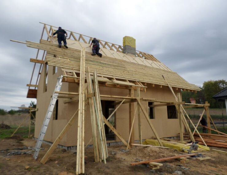 Budowa domu w Dąbrowie Górniczej - Łęka