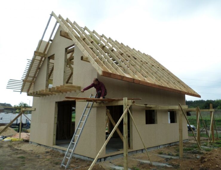 Budowa domu w Dąbrowie Górniczej - Łęka