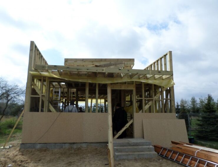 Budowa domu w Strzyżowicach