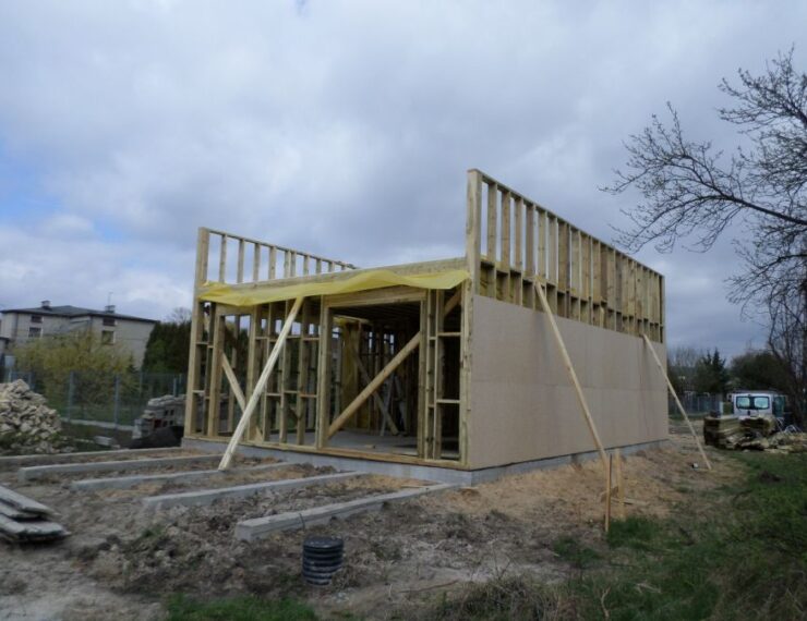 Budowa domu w Strzyżowicach
