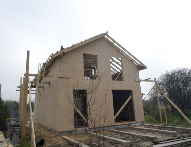 Budowa domu w Strzyżowicach