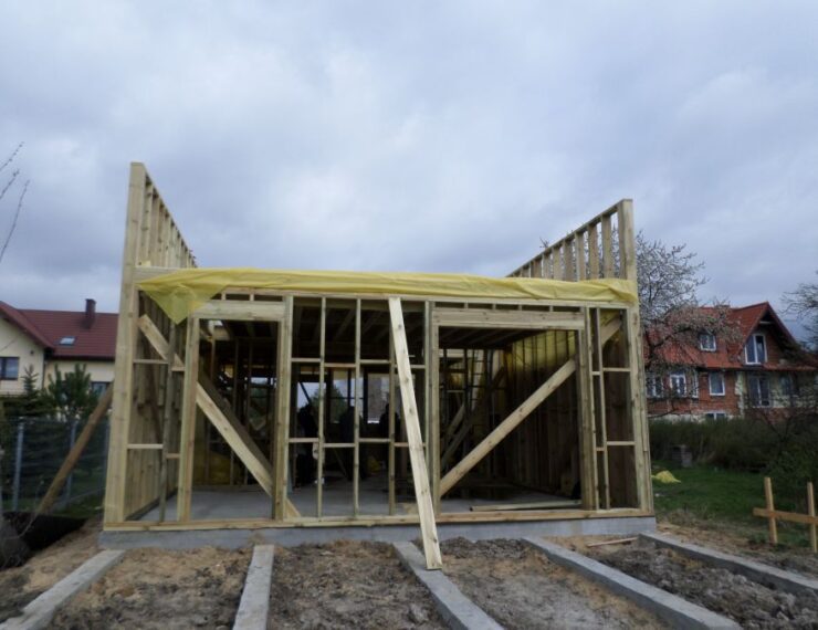 Budowa domu w Strzyżowicach