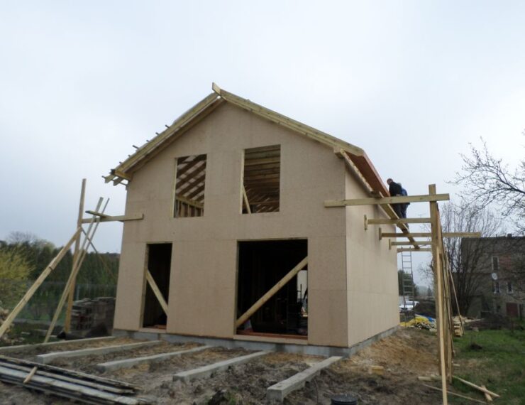 Budowa domu w Strzyżowicach