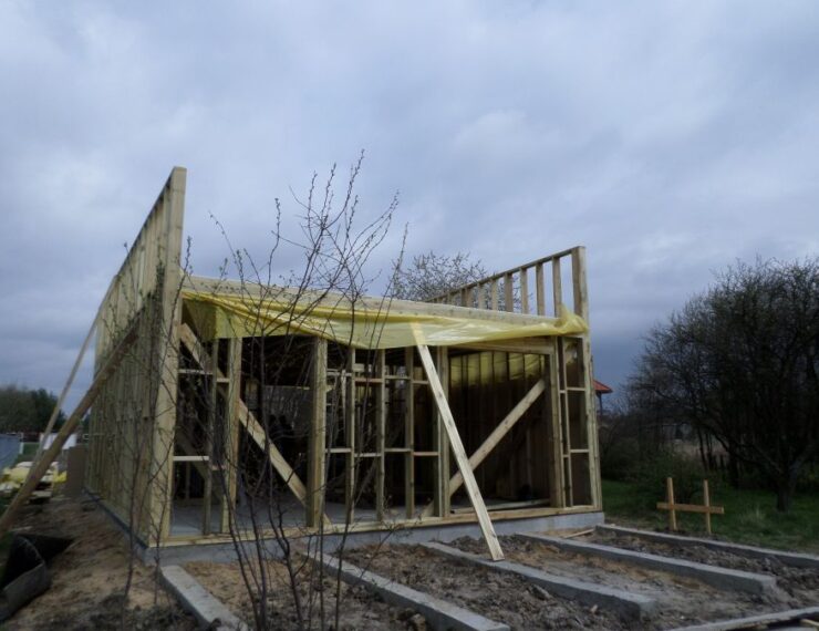 Budowa domu w Strzyżowicach