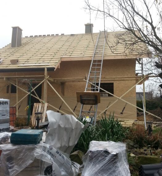 Budowa domu w Kobiórze