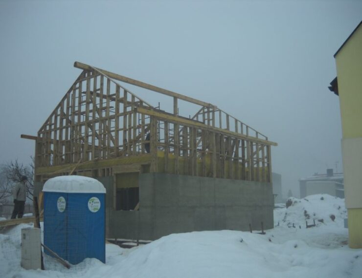 Budowa domu w Myslowicach - Brzeczkowicach