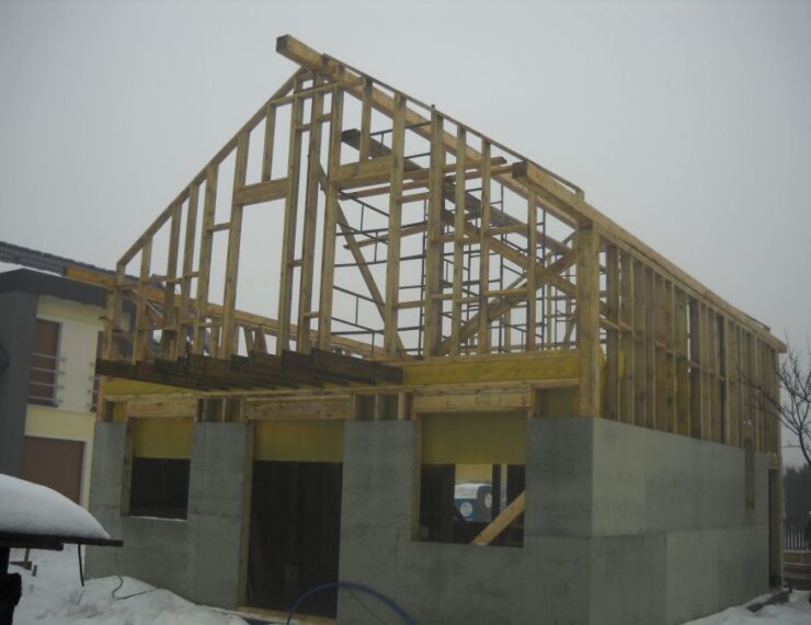 Budowa domu w Myslowicach - Brzeczkowicach