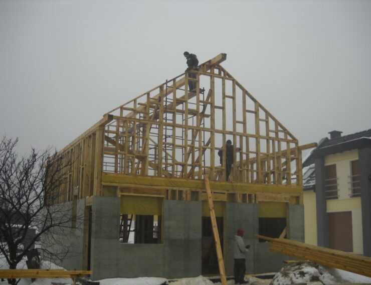 Budowa domu w Myslowicach - Brzeczkowicach