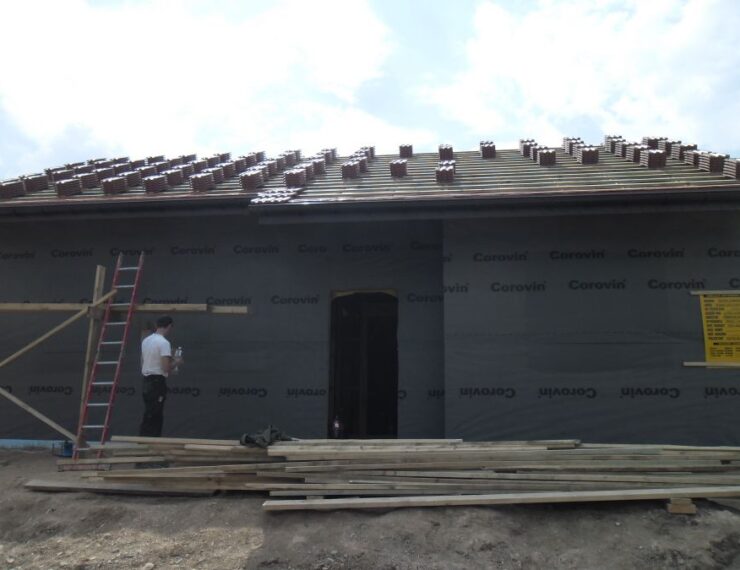 Budowa domu w Rychwałdzie