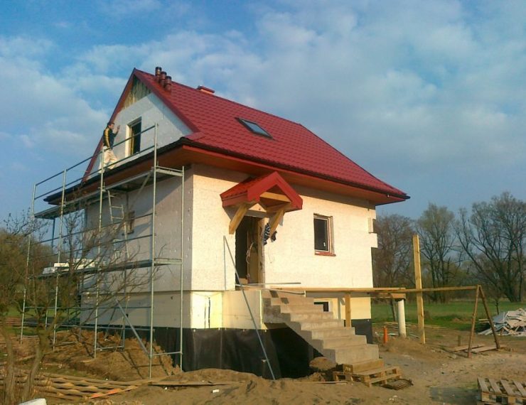 Budowa domu w Witkowie Śląskim obok Wałbrzycha