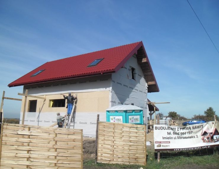 Budowa domu w Łazach k. Zawiercia