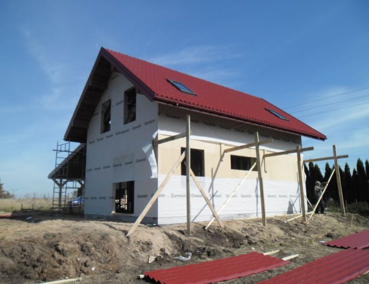 Budowa domu w Łazach k. Zawiercia
