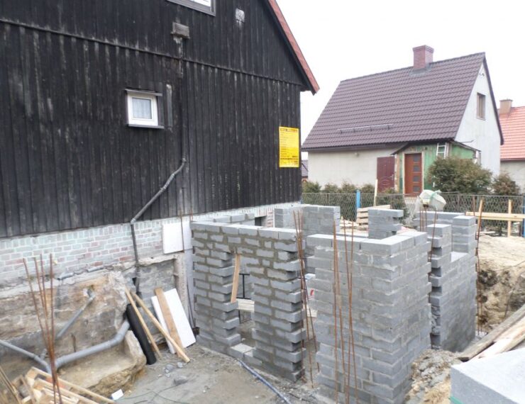 Rozbudowa domku fińskiego w Lędzinach