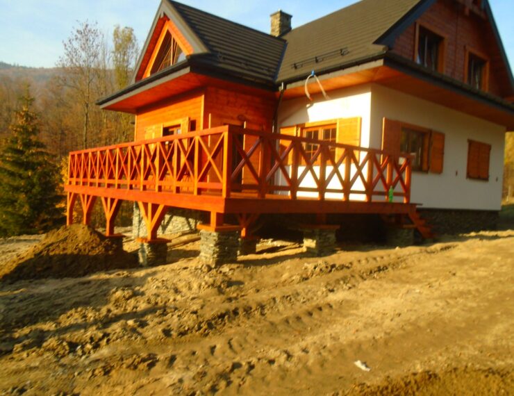 Budowa domu w Mszanie Dolnej