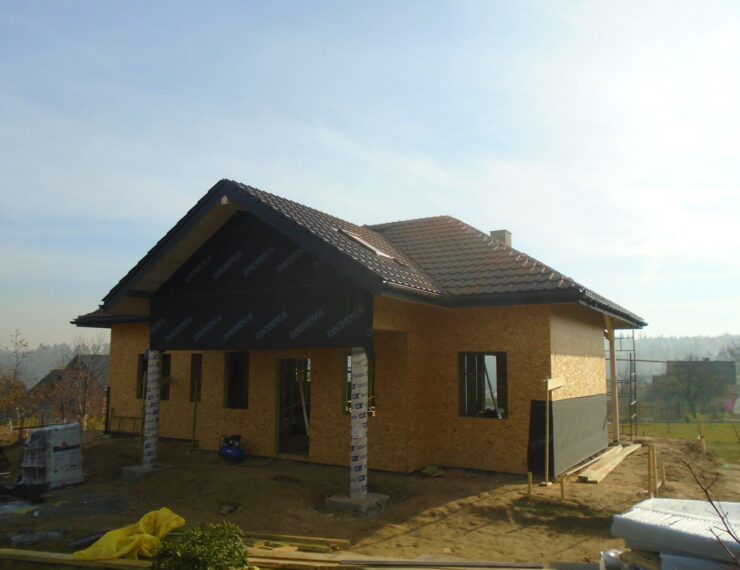 Budowa domu w Zebrzydowicach