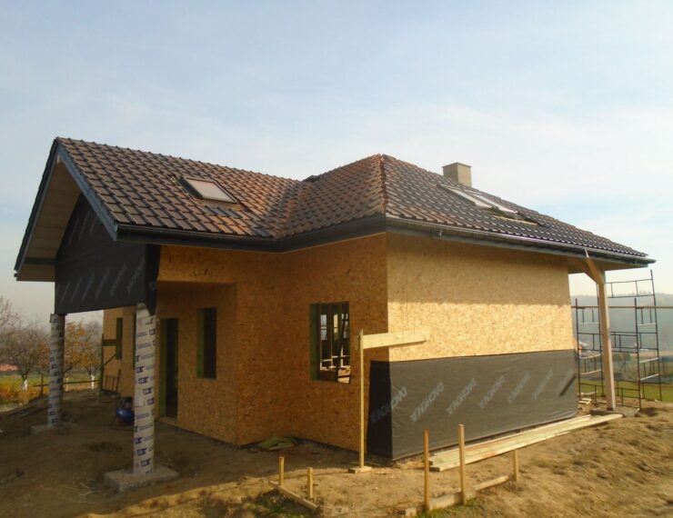 Budowa domu w Zebrzydowicach
