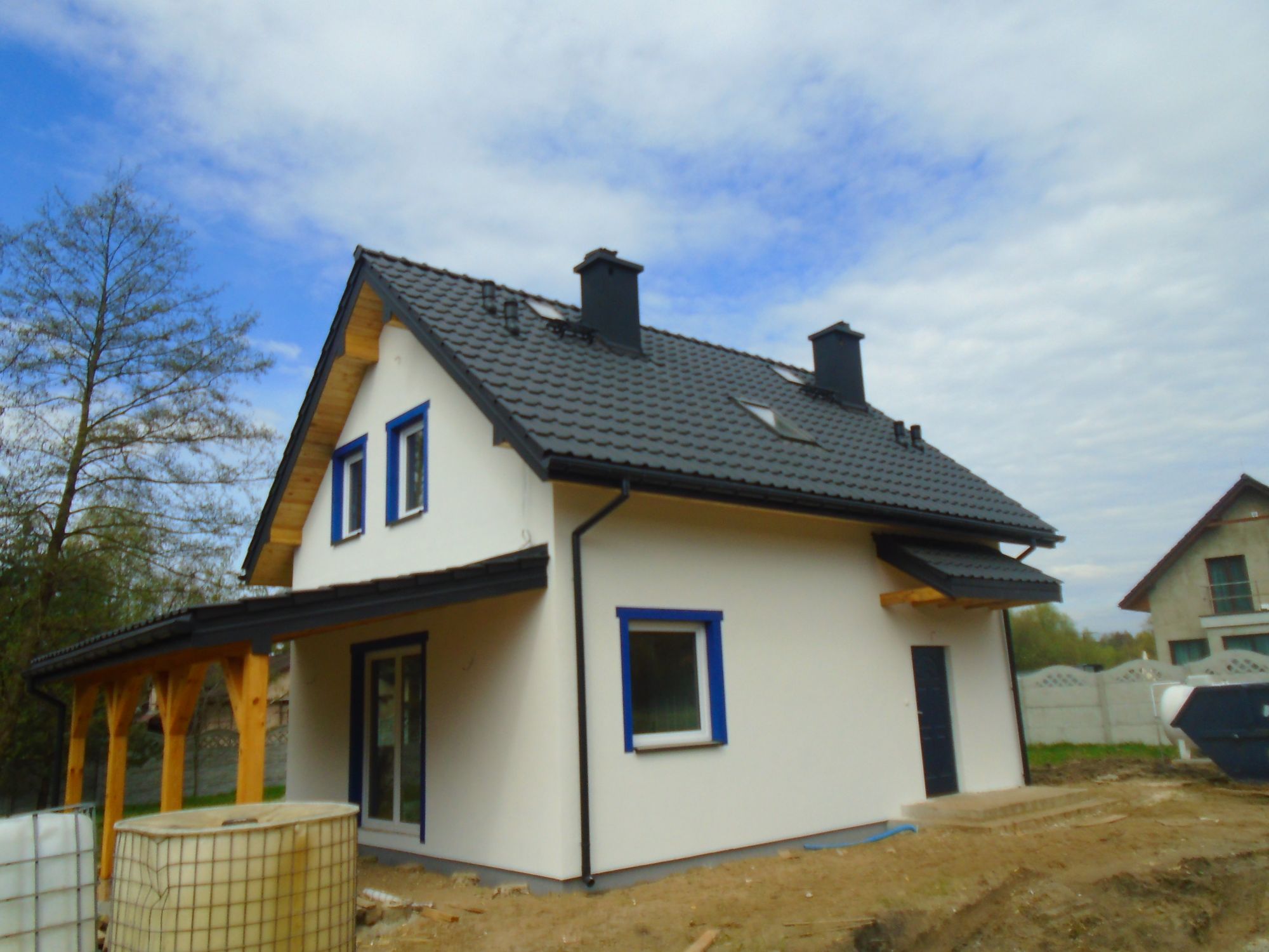 Domy szkieletowe drewniane