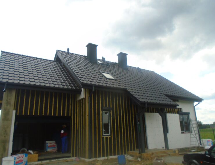Budowa domu w Bojszowach