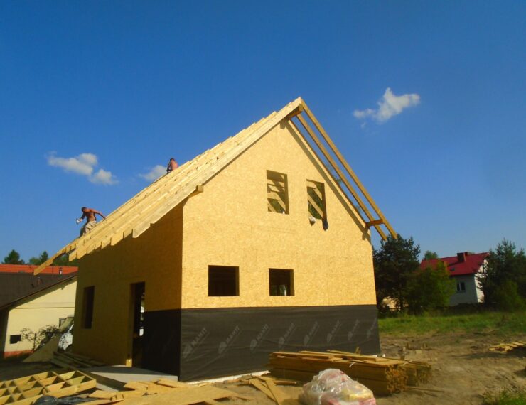 Budowa domu w Sławkowie