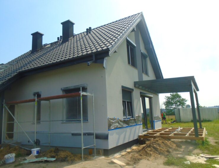 Budowa domu w Bojszowach