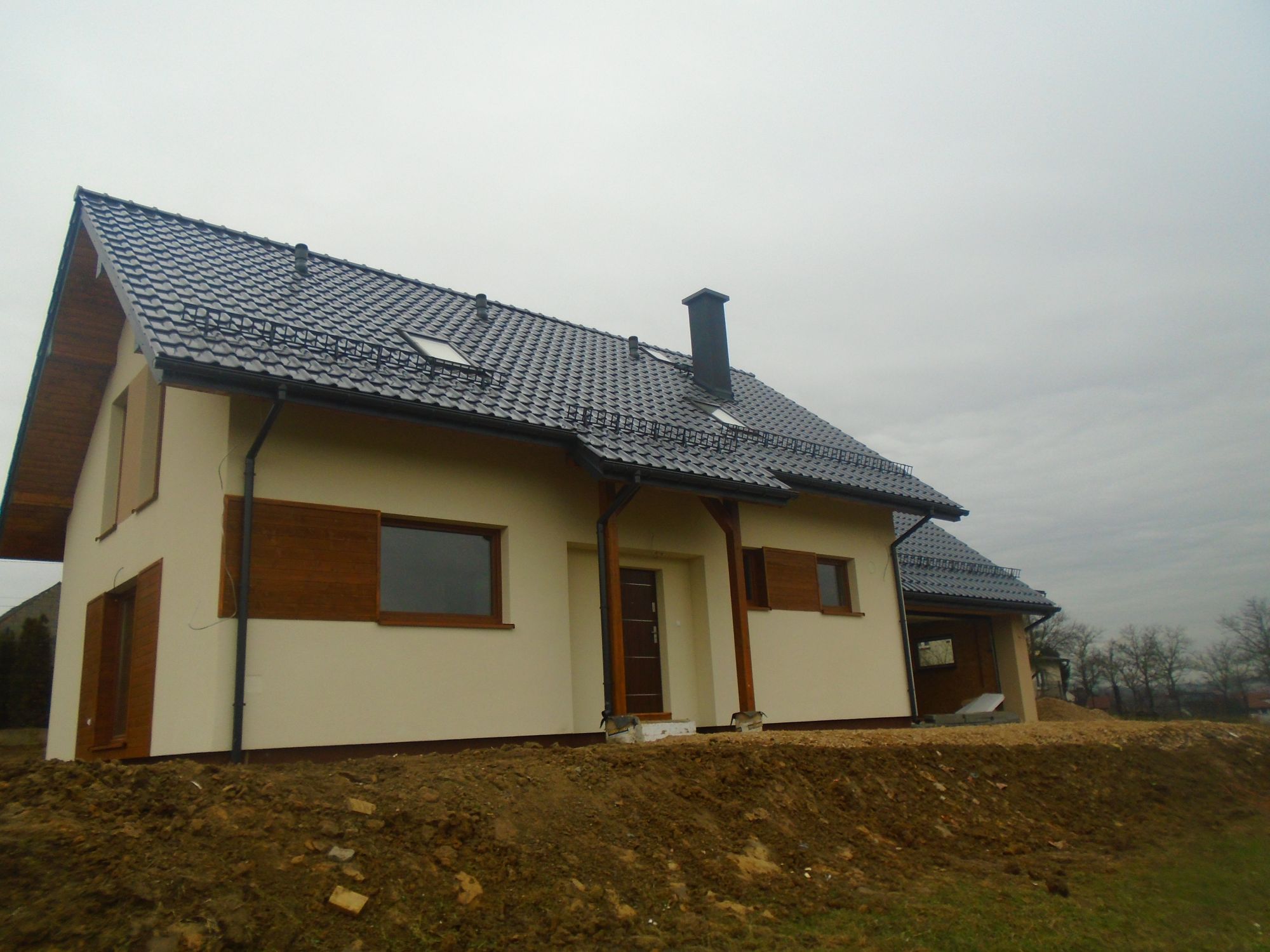 Domy szkieletowe drewniane