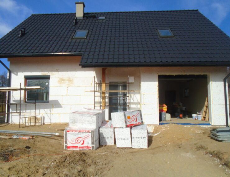 Budowa domu Chorągwicy