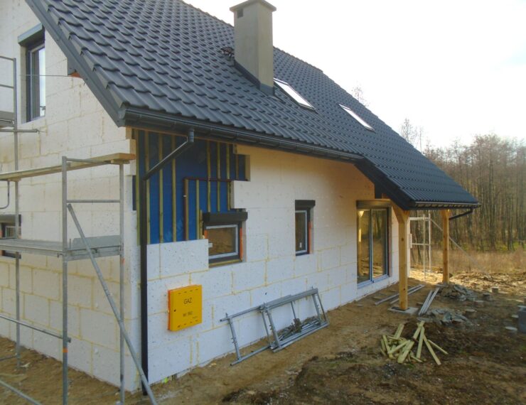 Budowa domu Chorągwicy