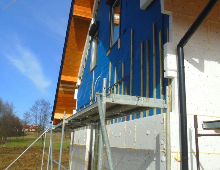 Budowa domu Chorągwicy