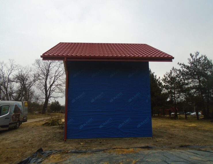 Budowa domku nad zalewem