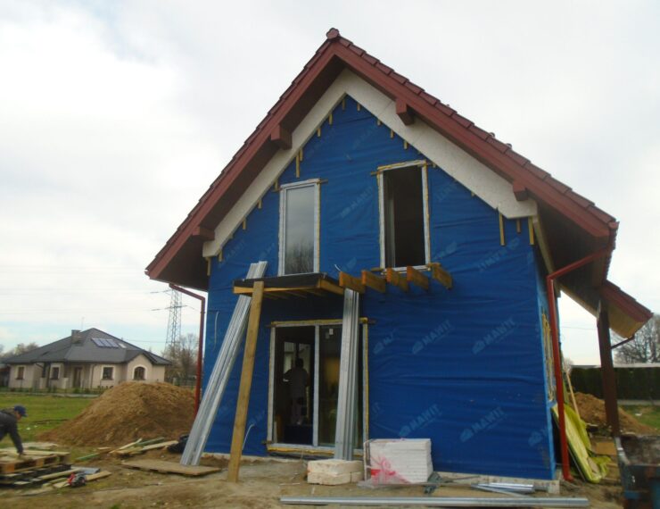 Budowa domku nad zalewem