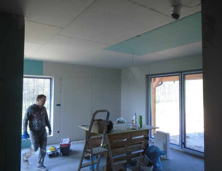 Budowa domu Chorągwicy