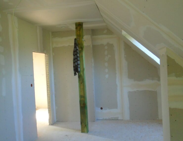 Budowa domu Chorągwicy