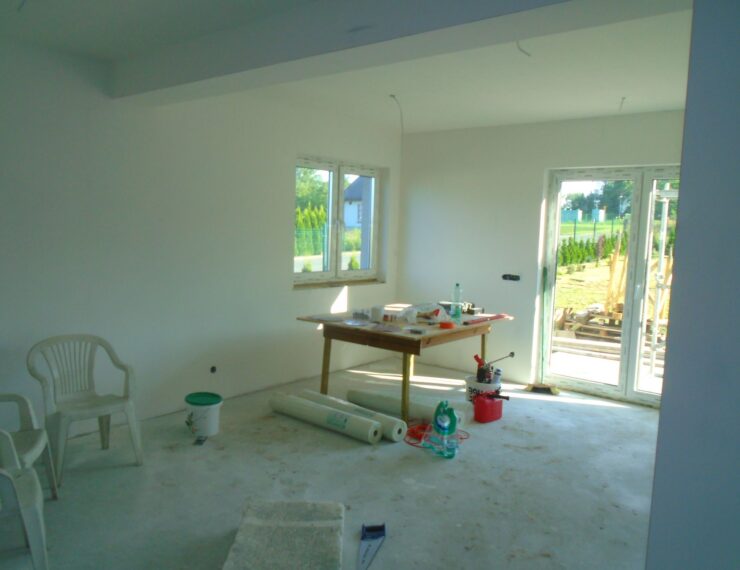 Budowa domu w Sławkowie