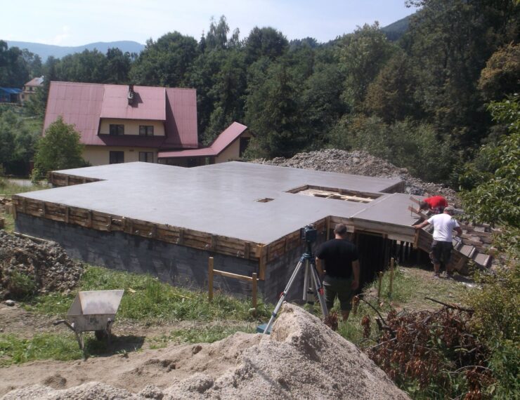 Budowa domu w Mszanie Dolnej