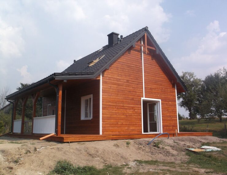 Budowa domu w Wólce Ołudzkiej