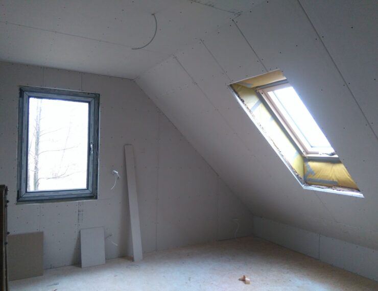 Budowa domu Chorągwicy