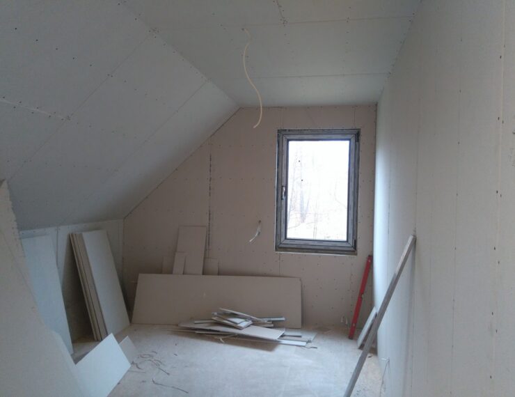 Budowa domu Chorągwicy