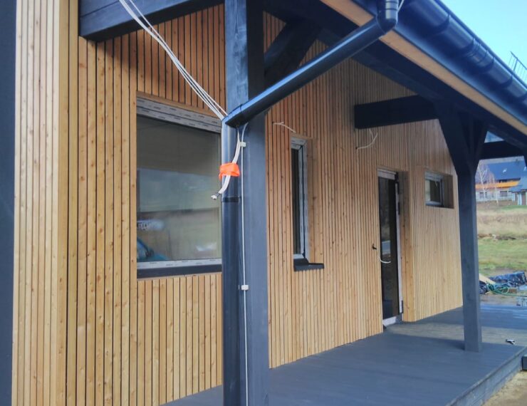 Budowa domu w Starej Morawie