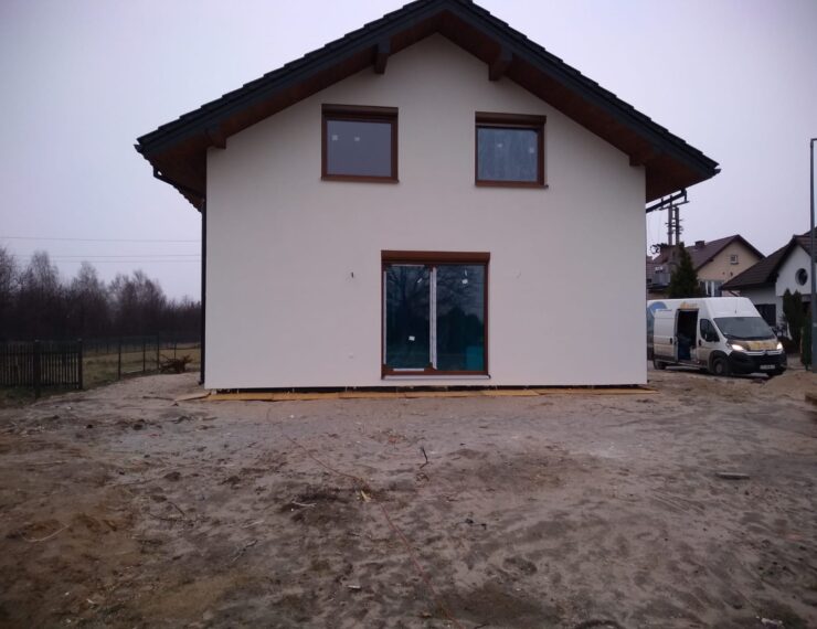 Budowa domu w Chełmie Śląskim