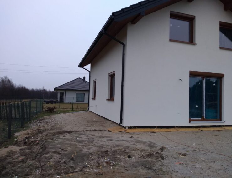 Budowa domu w Chełmie Śląskim