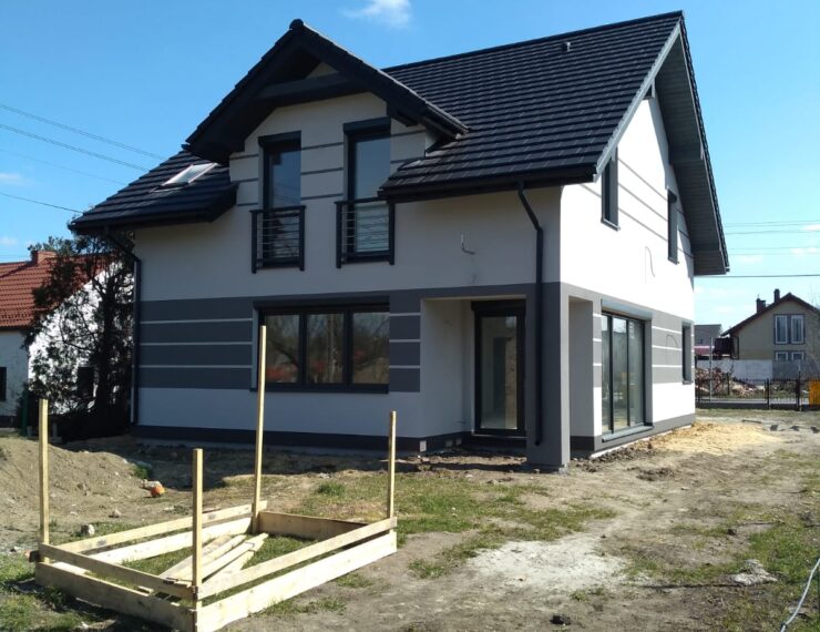 Budowa domu w Nieborowicach