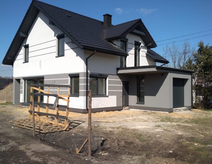 Budowa domu w Nieborowicach