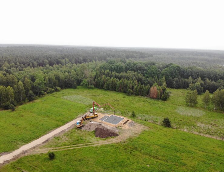 Budowa domu w Bruśku