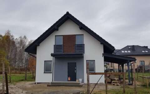 Budowa domu w Chełmie Śląskim