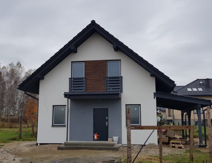 Budowa domu w Chełmie Śląskim